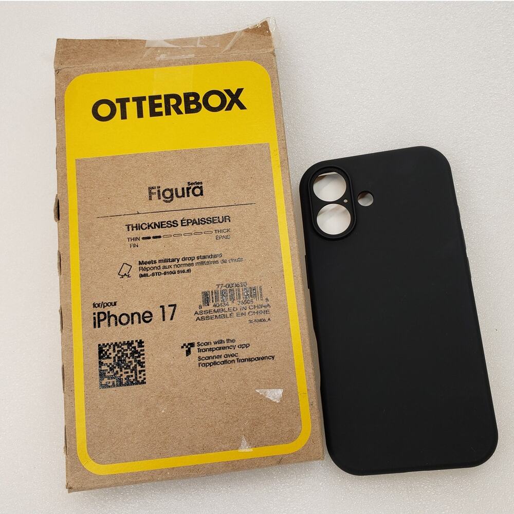 OTTERBOX Figura Series SLIM Case for iPhone 17 (Black)